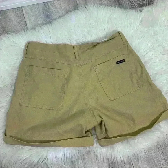 NWT Calvin Klein Jeans khaki tan utility pocket shorts sz 10 - Picture 3 of 7